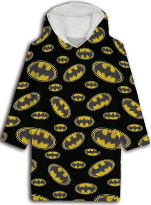 Produktbild von Batman Kapuzenponcho Schwarz 7 - 14 Jahre - Polyester