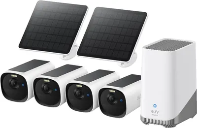 Obrázek produktu pro Eufy E8144327, Kabelový a bezdrátový, Kupole, Wi-Fi, Venkovní, 100°, 71°
