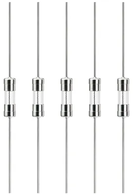Produktbild von VLTG-Glassicherung Lötdraht 3,6 x 10 mm 8 A flink (F) 125 V/250 V 5 Stück