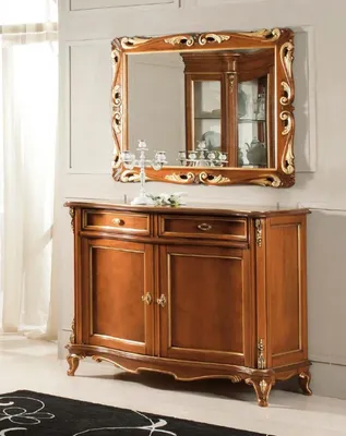 Produktbild von Sideboards Holz Schrank Möbel Kommoden Braun Kommode Anrichte Sideboard Massiv