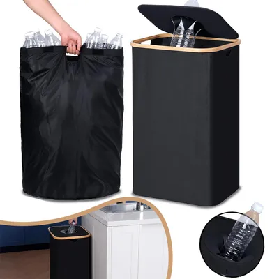 Produktbild von Tragetasche für Pfandflaschen, 100 Liter, Flaschenträger mit zusätzlicher Innentasche