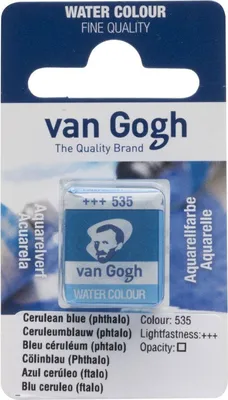 Produktbild von Van Gogh | Aquarellfarbe napje Ceruleumblauw (Phtalo) 535