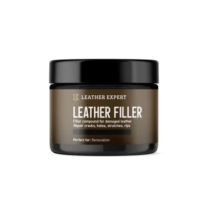 Produktbild von Leather Expert - Lederspachtel Schwarz (25 ml)