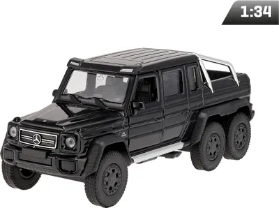 Obrázek produktu pro Model 1:34, Mercedes-Benz G63 AMG 6x6, černý