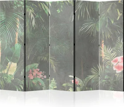 Produktbild von LUMASOUL Paravent doppelseitiger, Paravent Raumteiler Innen, Natur Motiv, 225x172 cm