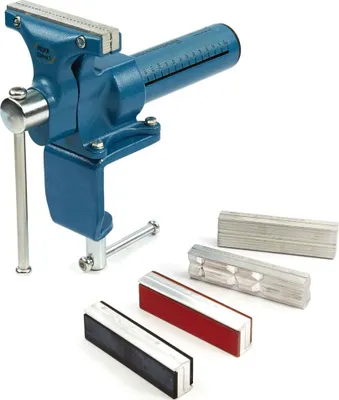 Obrázok produktu pre Heuer Schraubstock 120 mm Compact mit Koffer + Schraubstockbacken, Amboss