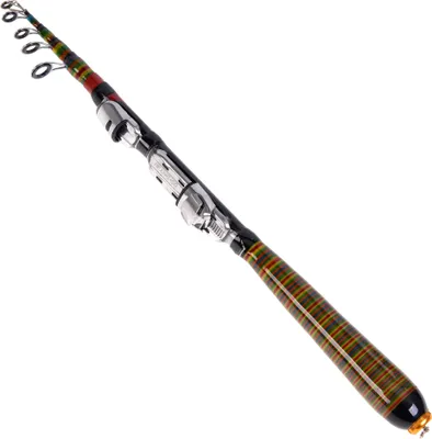 Obrázek produktu pro 1.2M 3.94FT teleskopický rybářský prut návnada cestovní rybářský prut / raft rybářský prut Carbon Fibre