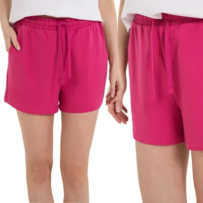 Immagine prodotto di Moraj | Pantaloncini - Taglia L - Pantaloncini da donna viola - Pantaloncini corti - Pantaloni da donna in cotone, ideali per l'estate