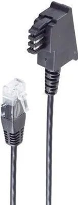 Immagine prodotto di shiverpeaks BS12-09015 Cavo telefonico 0,5 m nero (BS12-09015)