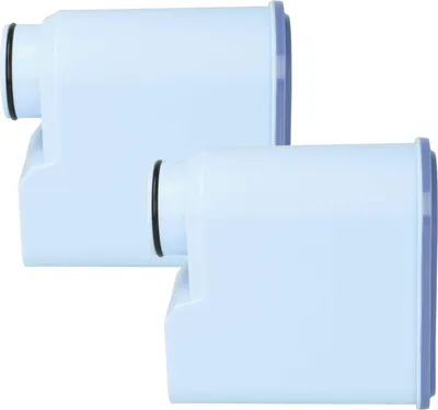 Produktbild von vhbw 2x Wasserfilter Filter kompatibel mit Saeco Xelsis SM7686/00, SM7685/00 Kaffeevollautomat, Espressomaschine Hellblau