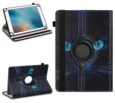 Produktbild von Tablet Hülle für Apple iPad Air 11 2025 Tasche Schutzhülle Case 360° Drehbar Farben:Motiv 3