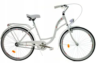 Zdjęcie produktu dla Rower Dallas City 28" 1spd - biały z czarnym