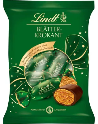 Produktbild von Lindt Blätterkrokant Zapfen 90g