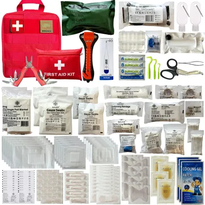 Produktbild von Komplette Erste-Hilfe-Ausrüstung für Zuhause und Reisen
