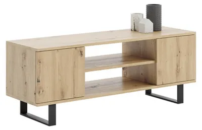 Produktbild von TV-Möbel Focus in Artisan-Eiche mit Metallbeinen