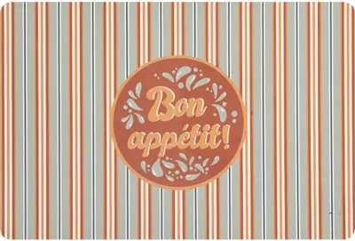 Produktbild von Tischset "be vintage" 45x30cm vinyl - SG Secret de Gourmet