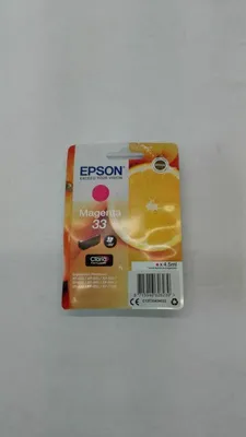 Produktbild von Epson Oranges Singlepack Magenta 33 Claria Premium Ink, Magenta, Tinte auf Pigmentbasis, 4,5 ml, 1 Stück(e), 300 Seiten