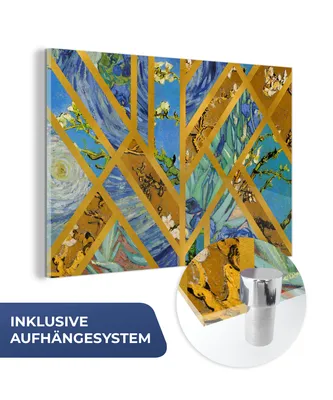 Obrázek produktu pro MuchoWow® Obrazy na skle - Nástěnné obrazy - Fotografie na skle Umění - Van Gogh - Staří mistři 90x60cm Nástěnná dekorace ze skla - akrylová malba na sklo -