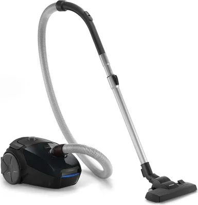 Produktbild von Philips PowerGo Beutel Staubsauger, Allergiefilter, 99.9 % Staubaufnahme, 900 W, Schwarz (FC8241/09)