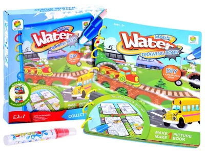 Produktbild von Kreatives Wasser Malbuch Bild ZA2957
