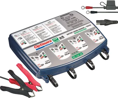 Produktbild von OptiMate Lithium 4s Quad Bank 4 12.8V 0.8A Ladegerät bis zu 4 Batterien