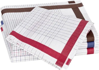 Tobeni Herrentaschentuecher Stoff 100 Baumwolle-Satin Tobeni 41 x 41 cm Design 34