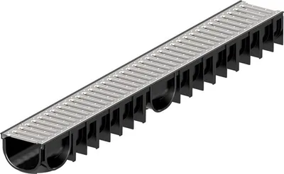 Produktbild von Kanal Easyline 1M H90 A15 Galvan Grat