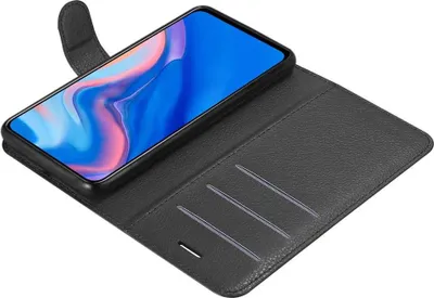 Produktbild von Cadorabo Hülle für Huawei P SMART Z / Y9 PRIME 2019 / Enjoy 10 PLUS Schutz Hülle in Schwarz Handyhülle Etui Case Cover
