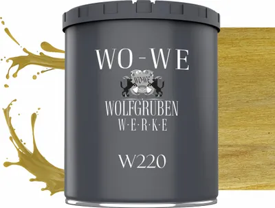 Produktbild von Dickschichtlasur 2in1 Holzlasur Holzschutzlasur außen und innen W220 Kiefer - 750ml