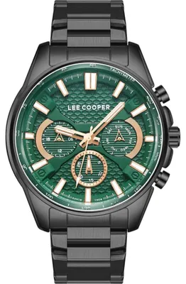 Image de Montre pour homme LEE COOPER LC08090.070 en mode vert.