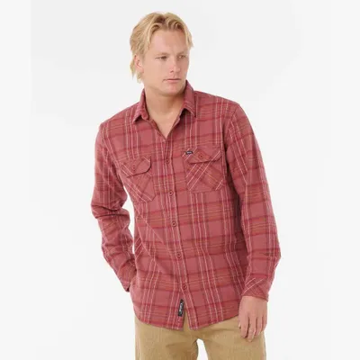 Zdjęcie produktu dla Koszula flanelowa Rip Curl Griffin, kolor jabłkowo-brązowy, rozmiar XXL