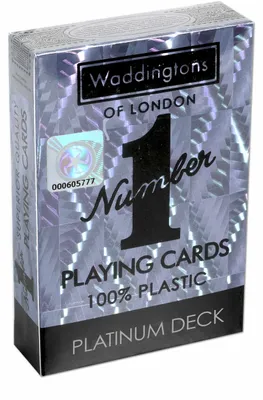 Obrázok produktu pre Víťazné pohyby No1 Hracie karty Platinum Deck, kartová hra, hra na hranie, hracie karty, Mau Mau, 03552 1