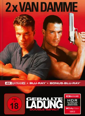 Produktbild von Geballte Ladung – Double Impact - 4K Ultra HD Blu-ray