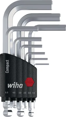 Produktbild von Winkelschraubendrehersatz 369 KH9 9-tlg.Compact-Halter SW 1,5-10mm
