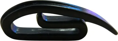 Immagine prodotto di rewagi 10 ganci a piega singola, ganci per tende 32 mm nero