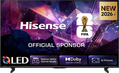 Immagine prodotto di Hisense Smart TV QLED 144Hz 85pollici 4K 85Q7S PRO, Audio Dolby Atmos, VIDAA OS con 1000+ APP, Dolby Vision IQ, HDR 10+, Native 144Hz Game Mode, AirPlay2, Alexa Built-in, lativù 4K