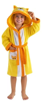 Obrázok produktu pre Top Towel – Detský župan Tigre, 100% bavlna | Mäkký, vysoko savý froté