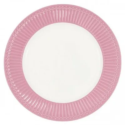 Produktbild von Greengate Teller Alice Dusty Rose (23 cm)