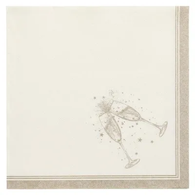 Immagine prodotto di 160 tovaglioli Papstar ROYAL Collection piegati a 1/4 40 cm x 40 cm oro Festivities 37266