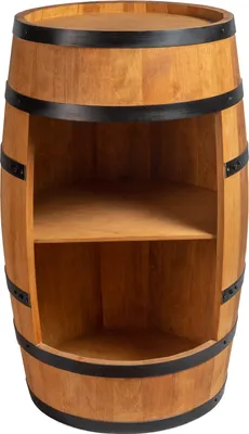 Immagine prodotto di Portabottiglie in legno con luci LED RGB, botte in legno, altezza 80 cm, portabottiglie in stile retrò, portabottiglie per alcolici, portabottiglie in legno (rovere)