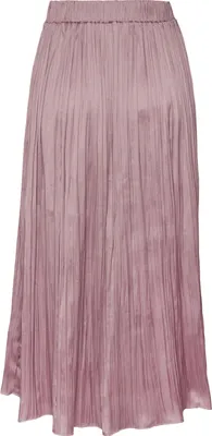 Produktbild von LASCANA Maxirock mit Plisseefalten aus edel glänzender Ware mauve Größe 38