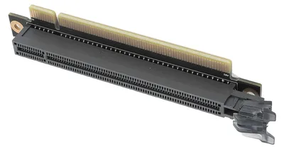 Zdjęcie produktu dla Adapter karty PCIe – konwerter gniazda PCIe o kącie 90 stopni do obudowy serwera 1U, przeznaczony dla magistrali X16