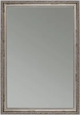 Produktbild von CLAMARO 'Viktor' Antik Wandspiegel mit Rahmen | Grau Silber | Shabby Chic Vintage Barock Spiegel mit Holzrahmen | Barockspiegel inkl. Metall Aufhänger und Montagematerial, Größe:50x70