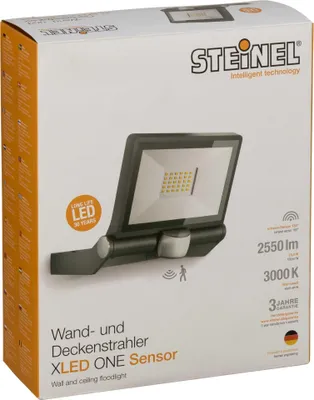 Obrázek produktu pro STEINEL XLED ONE, Šedá, Hliník, Zeď, 23,5 W, LED, 2 žárovek