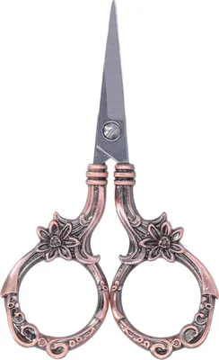 Obrázek produktu pro Vintage nůžky na květiny DIY evropský styl ruční práce výšivka retro řemeslná sbírka měď
