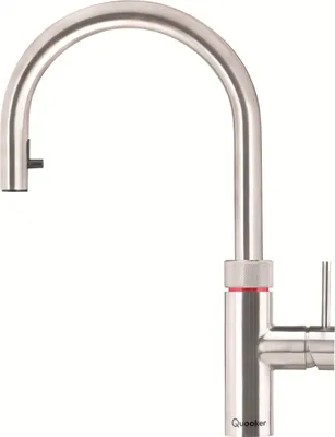 Produktbild von Quooker Flex, Voll-Edelstahl, mit Combi+ Heißwasser Reservoir, 22+XRVS Combi+