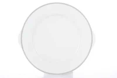 Obrázok produktu pre Thun 1794 Tortový tanier, český porcelán, opál, čipka, sivá, 27 cm, Thun