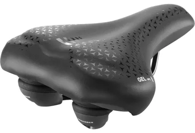 Image de Selle Monte Grappa Sattel Aola 6200 Gel plus Elastomeer Rail Schwarz