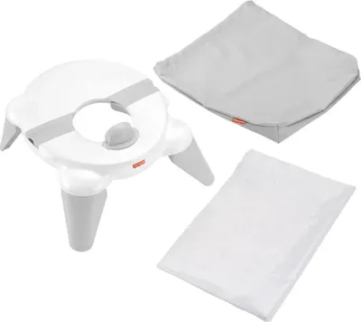 Produktbild von Fisher-Price 2-in-1 Reisetöpfchen und Toilettensitz mitwachsendes Töpfchen