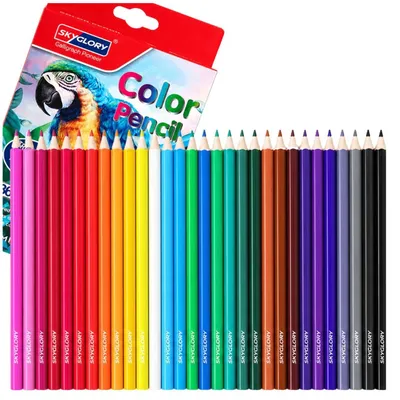 Immagine prodotto di Matite colorate, 36 pezzi, colori intensi, mina HB